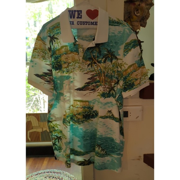 Banana Republic Other - Mens Banana Republic Hawaiian Print Short Sleeve XL Perfect Condition!